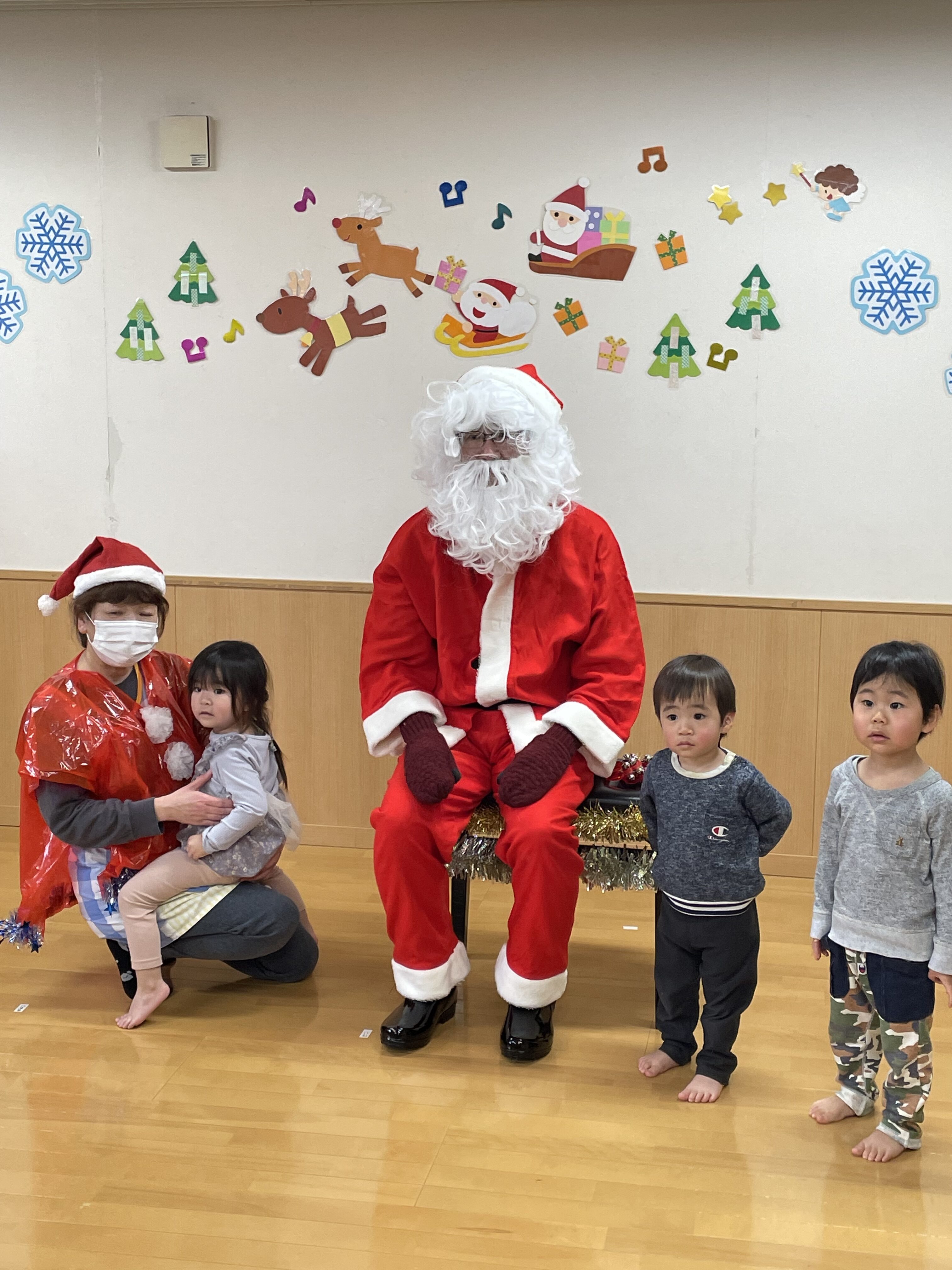 クリスマス会を行いました。