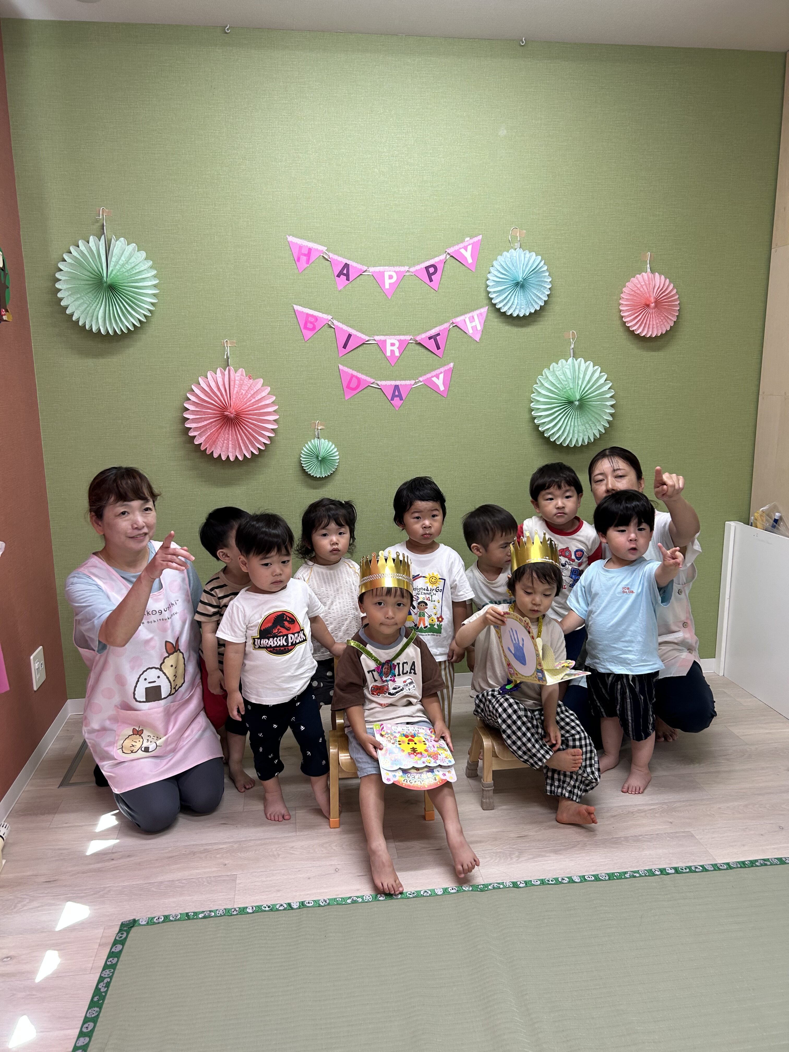 🎉　7月　お誕生会　🎉