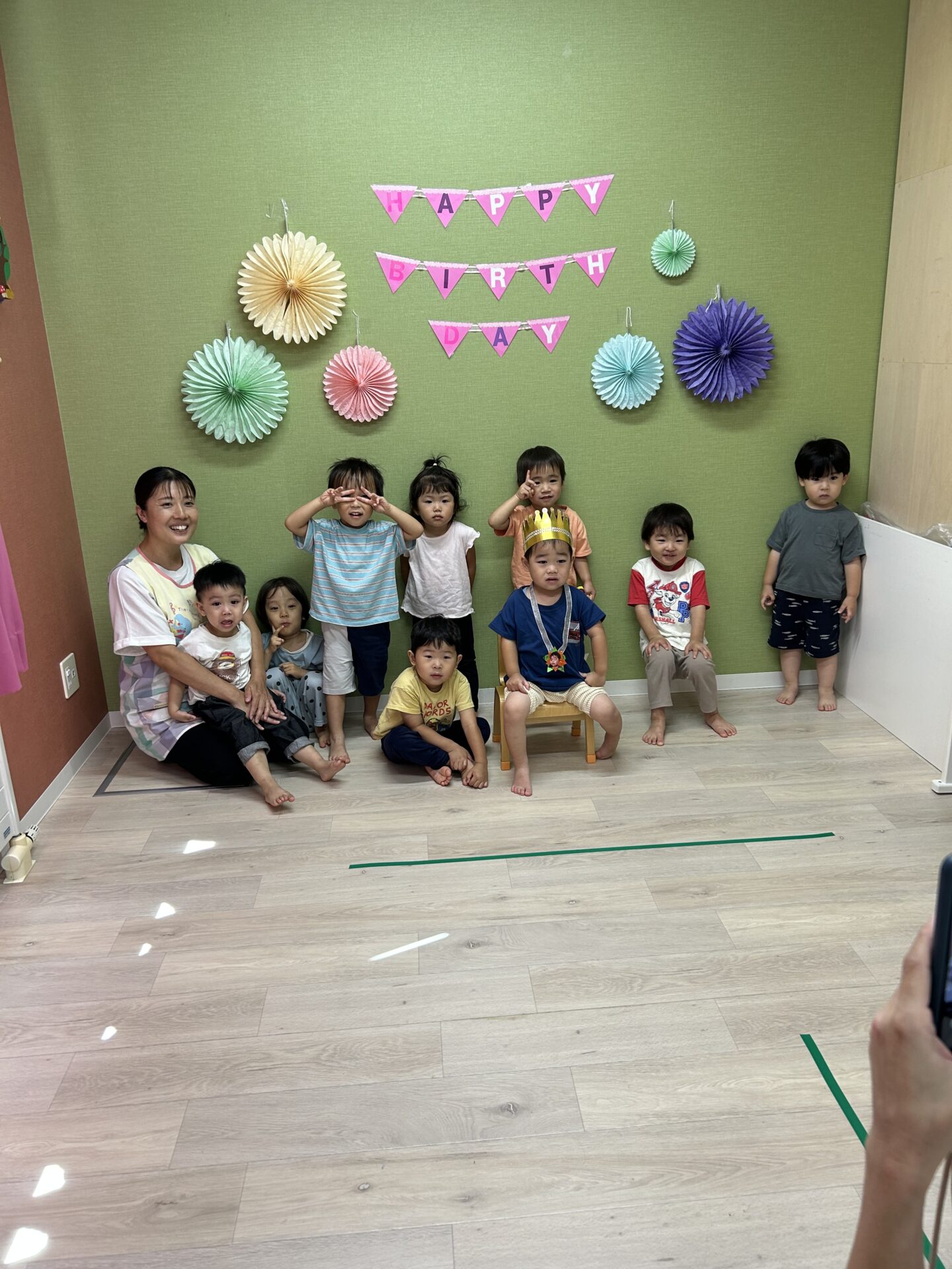 🎉　8月　お誕生会　🎉